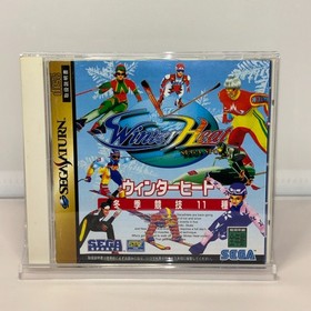 Decathlete ＆ Winter Heat SEGA SATURN Japanese Game Lot of 2