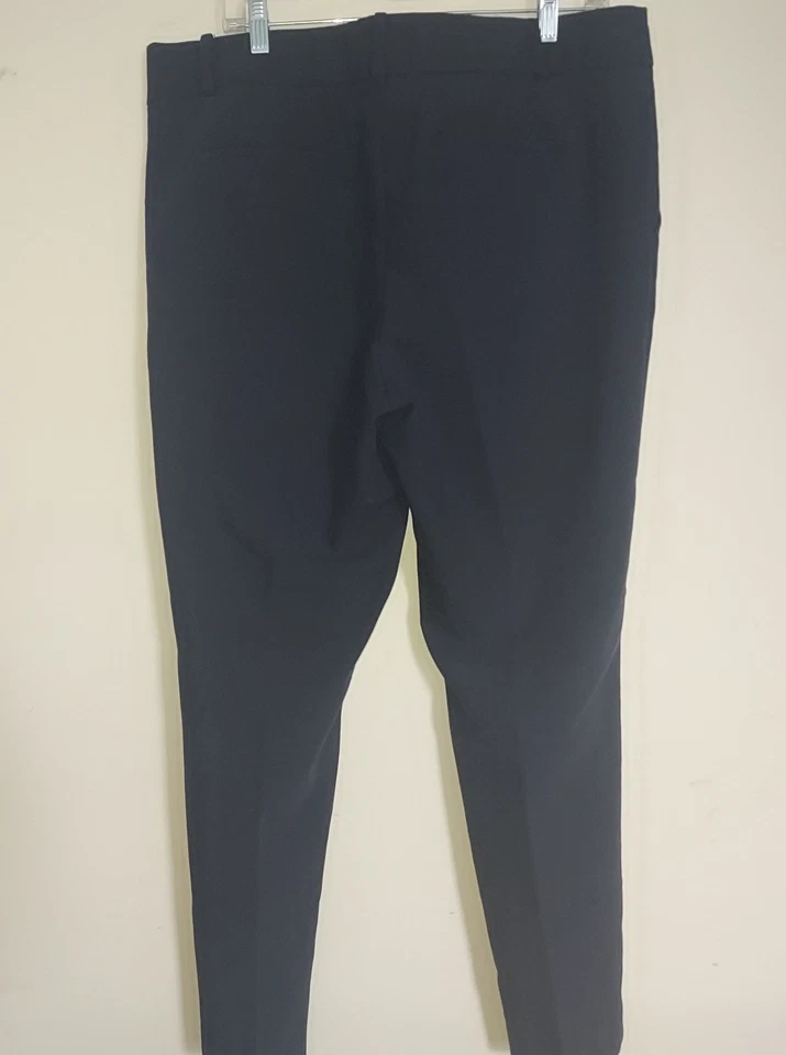 Calça Talbots Feminina Tornozelo Tamanho 14 Estilo Hampshire Calça Elegante Azul Marinho - Imagem 3 de 4