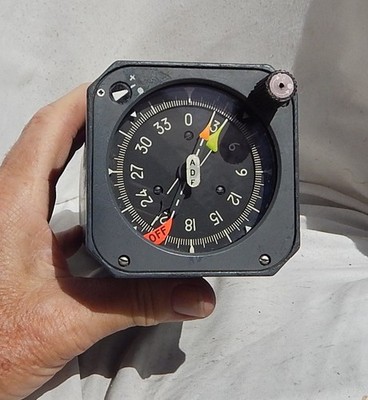 Airline Pilot's Gyro Compass Heading Indicator Gauge Instrument Model C6L