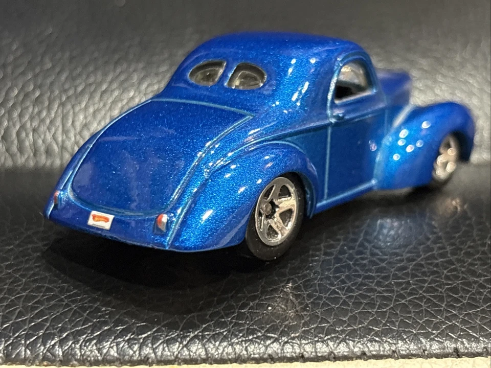 Hot Wheels Custom '41 Willys Coupe Blue Loose 2009 - Image 4 of 4