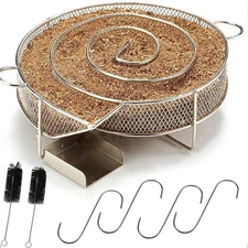 Cold Smoke Generator for BBQ Grill or Smoker Wood Dust Hot and Cold Smoking Salm