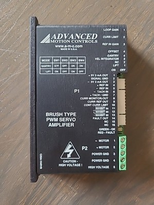 Advanced Motion Controls Brush Type PWM Servo Amplifier 20AVRC USED