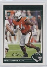 2024 Score Rookies Leonard Taylor III #396 1co7