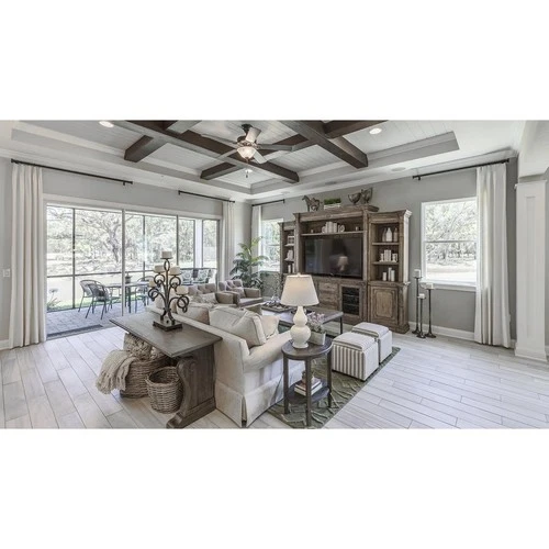 Maxim Lighting 89905SNWP Basic-Max Indoor Ceiling Fan Satin Nickel/Walnut/Pecan - Picture 8 of 10