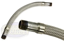 3/4" x 18"  Stainless Steel Compressed Air Line Metal Flex Hose Compressor Tube