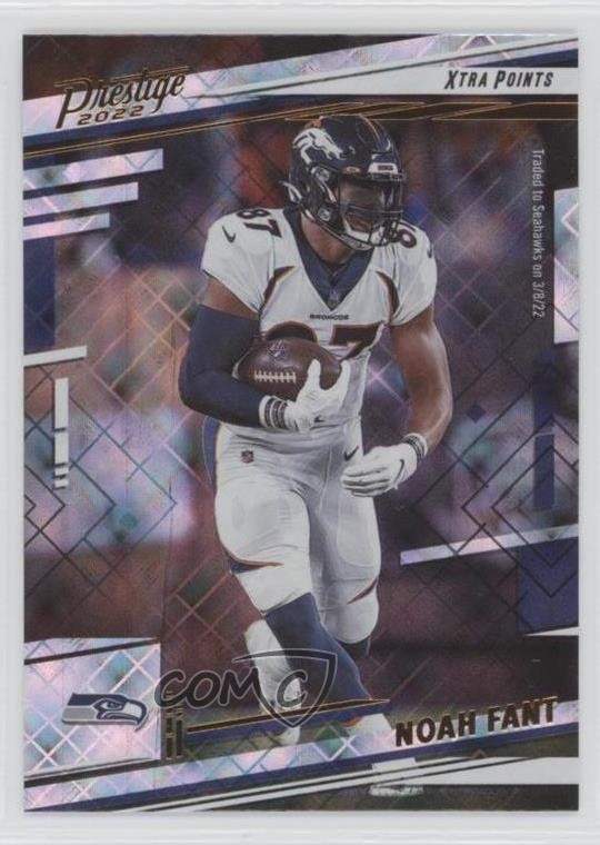 2022 Panini Prestige Xtra Points Diamond Noah Fant #259 0t2