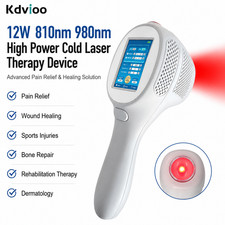 12W Smart Laser Therapy Device 810nm 980nm Fast Relief for Muscle Joint Pain
