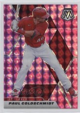 2021 Panini Mosaic Pink Camo Mosaic Prizm Paul Goldschmidt #151 11sd