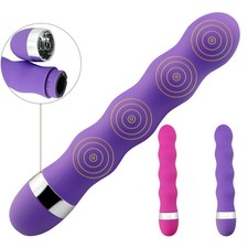 18.5CM Dildo Vibrator Klitoris G-Punkt Massage Analplug Sexspielzeug für Frauen