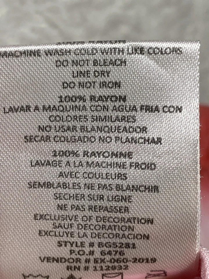 Maxi Vestido Bodyglove Correa Espagueti Playa Encubrimiento Talla XL Rosa Tie Dye Verano Foto 4 de 4