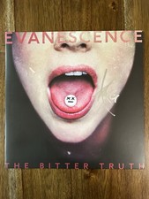 ‘Amy Lee’ Signed Vinyl Album ‘The Bitter Truth’ Beckett Evanescence