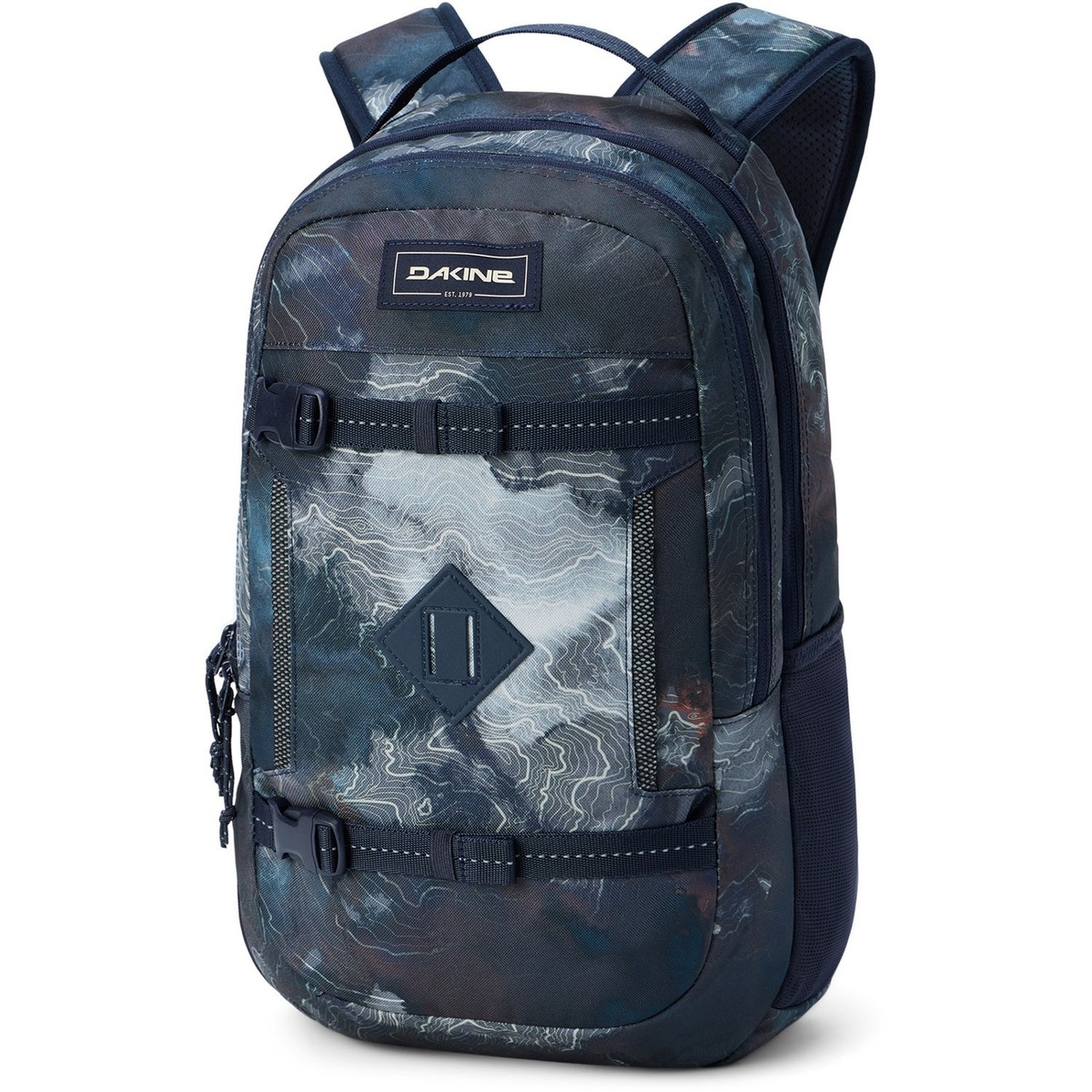 all purpose laptop backpack Dakine Mission Pack 18L All Purpose School Laptop Backpack Sub Topo Print  New