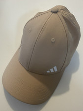 Adidas Performance Ponytail Baseball Cap Women Adjustable Running Hat tan