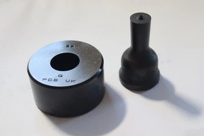 PUNCHES DIES AND BLADES LTD Geka Punch and Die set: 3mm-31mm (Round) Geka 8/Geka 8