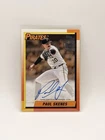 2025 Topps Series 1 Paul Skenes 35th Anniversary Auto /50 On-Card RC Pirates