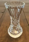 Waterford Crystal Vintage Lismore Bud Vase 4” Faceted Design