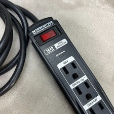 MONSTER HOME THEATER SURGE PROTECTOR JP 700 PWR-STRIP 1800W 1440J EXCLNT CONDTN