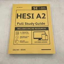 HESI A2 Full Study Guide 3rd Edition 2022 - 2023: Complete Subject R - VERY GOOD