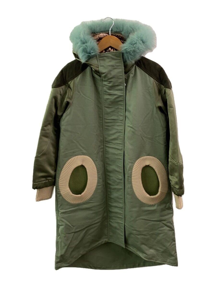 ALTRA A net Altro Cappotto 2 Poliestere Verde TC73FA023