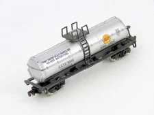 N-Scale GULF OIL NO-NOX MOTOR FUEL Single-Dome Tanker GATX #15592 Knucks