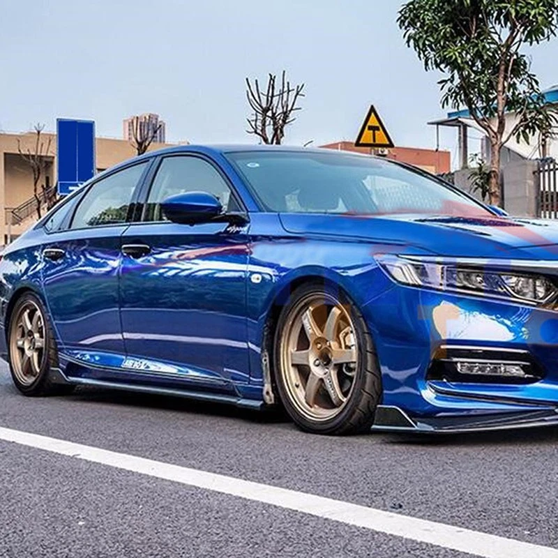 Gloss Black 78.7'' Side Skirt Rocker Panel Lip For Porsche Cayman / Boxster 981 Foto 3 de 4