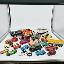 Large Vintage & Modern Diecast Spares Repair Job Lot Burago Corgi Matchbox Lot 1
