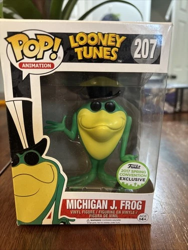 Funko POP Animation Looney Tunes Michigan J. Frog 2017 Spring Convention Toy NEW
