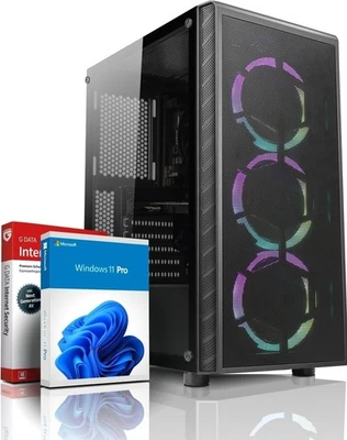 HMCW GMBH Entry Gaming PC - AMD Ryzen 3.90Ghz | 16GB RAM | 512GB SSD | Nvidia GTX 750 4GB