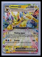 Jolteon ex -  PRE Prismatic Evolutions 30/131 Double Rare NM