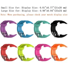 Wristband Band Strap Silicone For Garmin Forerunner 10 15 GPS Running Watch Belt
