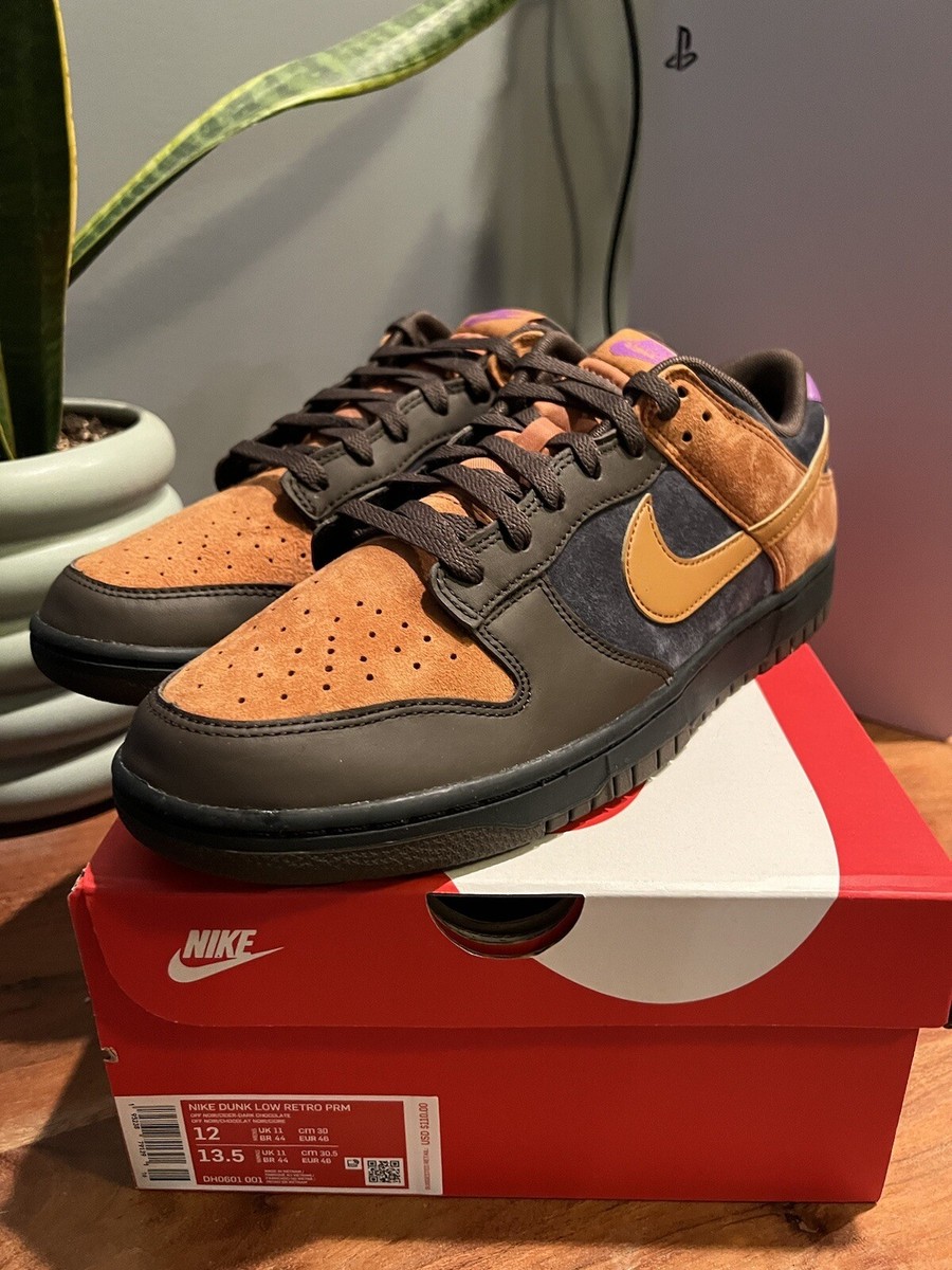 靴 Nike Dunk Low Cider 30cm DH0601-001 Nike Dunk Low PRM Cider Brown Dark DH0601-001 Men's Size | eBay