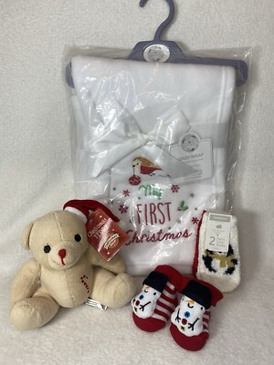 Feiern Sie das erste Weihnachten eines Babys mit diesem entzückenden Geschenkset!