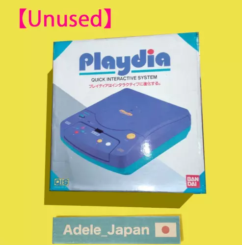 【Sin usar】Sistema de consola PLAYDIA en caja BANDAI BA-001 del juego JAPÓN