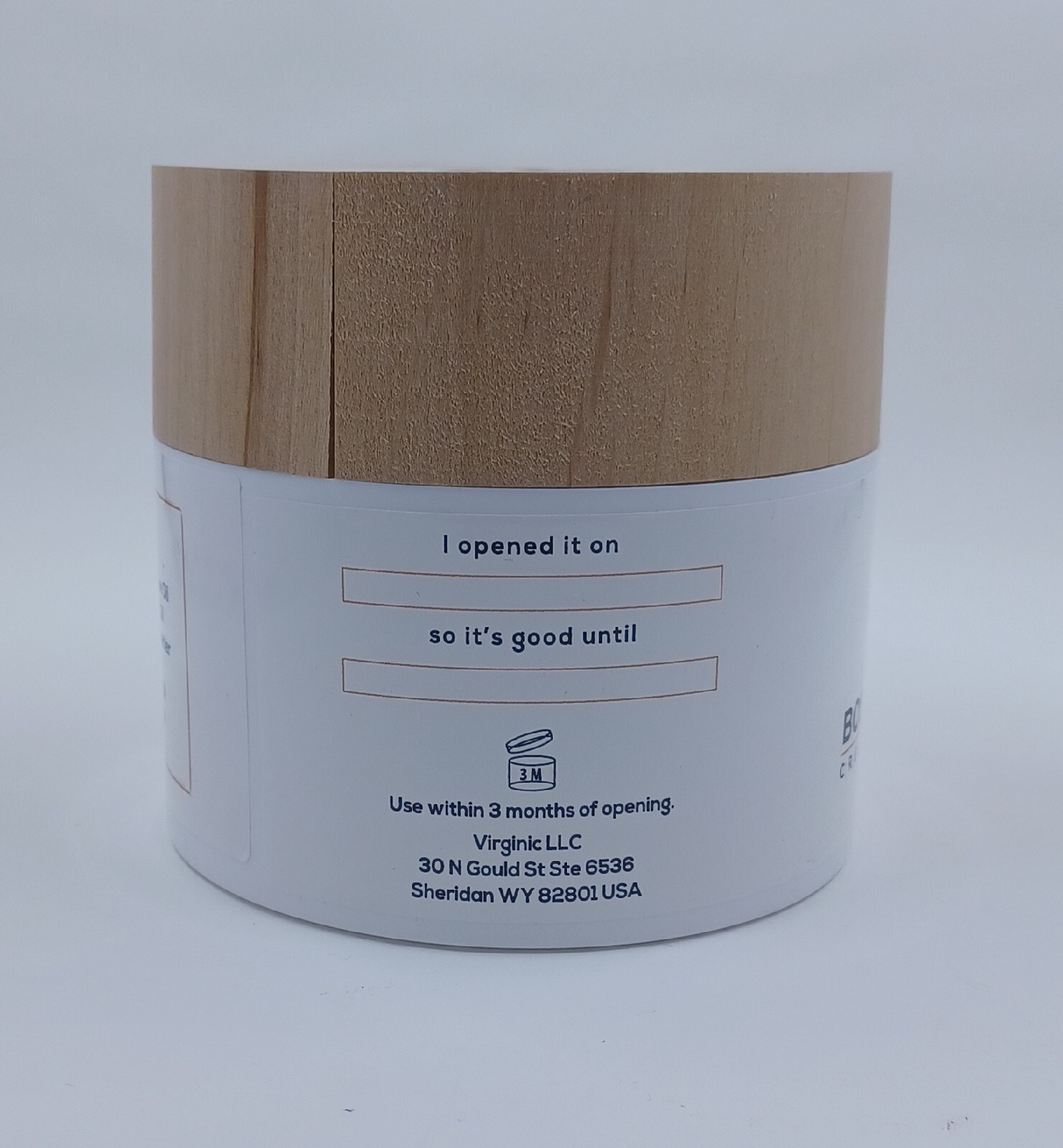 Purity Perfected Virginic Pure Body Butter Creamy Citrus 200ml Vegan No Parabens