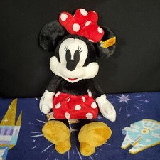 NEW 2022 Walt Disney World Parks Steiff Minnie Mouse Plush New With Tags