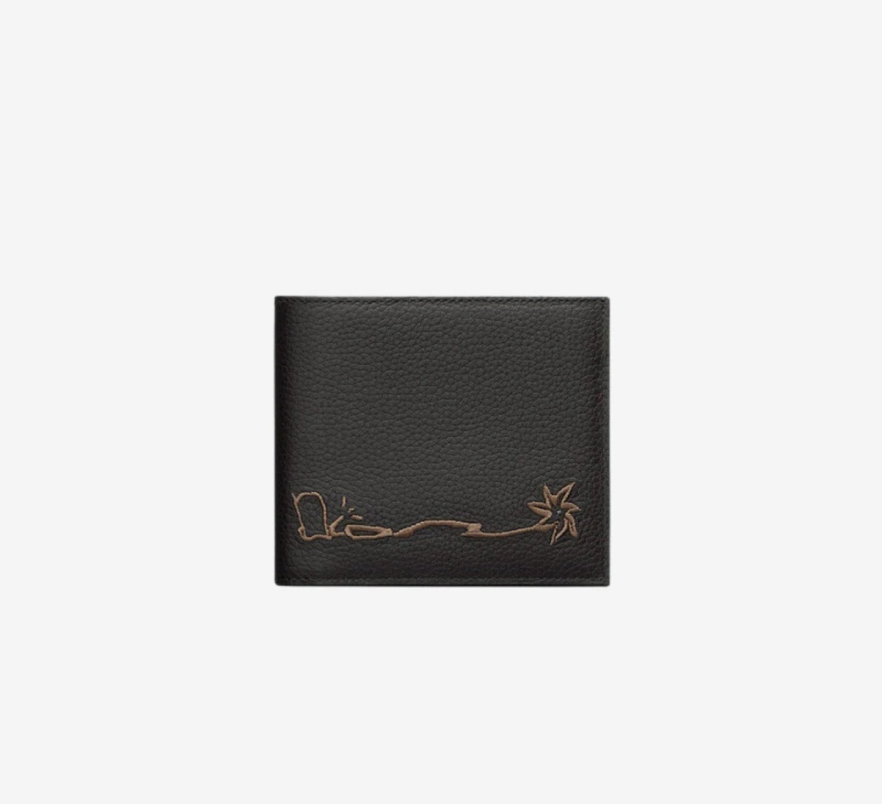 Portefeuille Dior x Cactus Jack noir