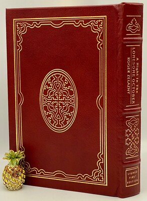 🖊SIGNED 1ST Easton Press Zelazny A NIGHT IN LONESOME OCTOBER