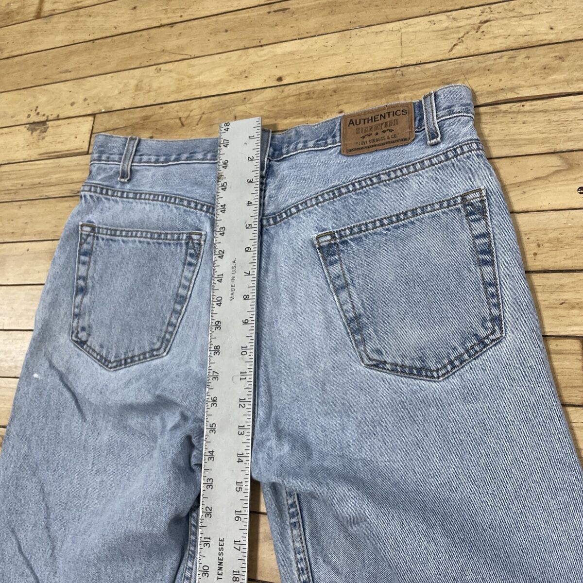 Levi's Jeans Men 36x34 Light Blue Retro Authentics Signature Levi's Jeans Men 36x34 Light Blue Retro Authentics Signature