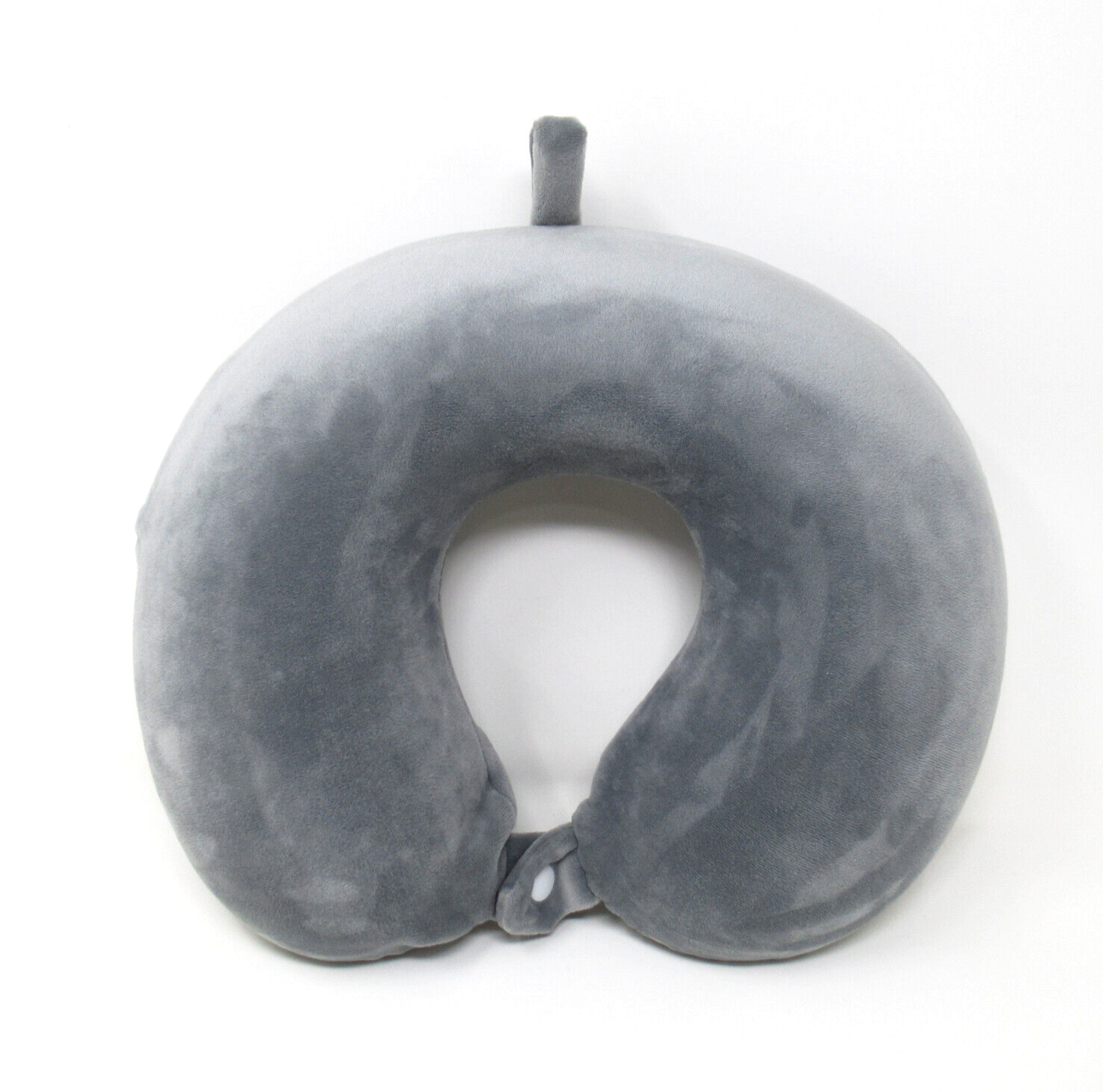 Memory Foam Travel Neck Pillow with Comfort Snap - Soft & Ships Fast  -image