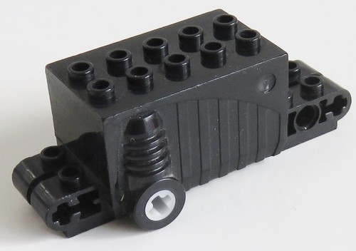 LEGO Technic Motor Retiro/Pullback Motor 9x4x2 2/3, Negro # 47715c01 - Imagen 2 de 2
