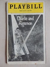 September 1980 - Helen Hayes Theatre Playbill - Charlie And Algernon - Benjamin