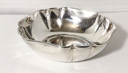 ARGENTO 800 STERLING SILVER 3-3/4" BOWL ITALY VI 974 Hallmark 40 Grams MONOGRAM - Picture 5 of 13