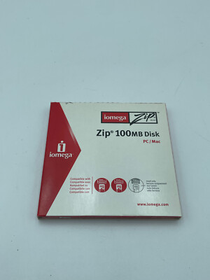 iomega ZIP Disk 100MB für PC/MAC Neu und OVP