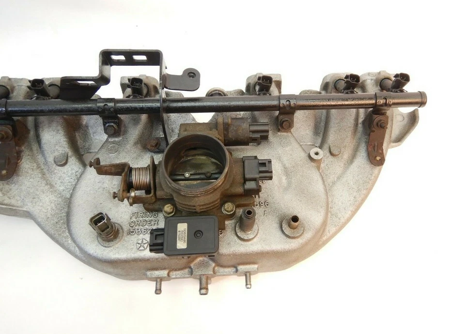 Sensores de carrocería de acelerador colector de admisión completo de alto rendimiento Plenum Jeep 91-06 4.0 Foto 4 de 4