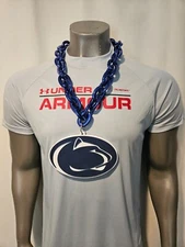 Penn State Nittany Lions Fan Chain Necklace Foam NEW FREE Shipping!!
