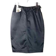 Versace Jeans Couture 90s NWT black cotton/ elasthane skirt, in mint condition