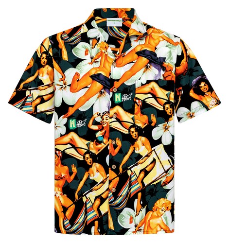 Mens 100% Cotton Hawaiian Shirts Size S - 8XL Short Sleeve Aloha Floral Classic - Picture 16 of 175