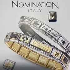 Nomination 750 Gold 1x Modul BIG SERIE Buchstabe H m. Zirkonia NEU!! UVP 65.-