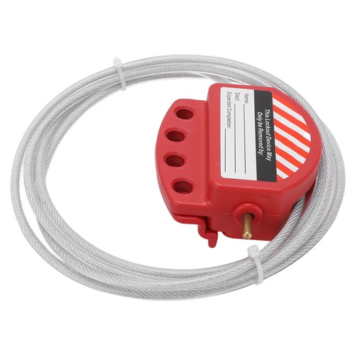 Cable Lockout Adjustable Design Corrosion Resistant Sturdy Securit Set - Afbeelding 10 van 23