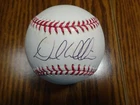 Dave Williams Cincinnati Reds Auto OML Baseball MLB Authenticated Autograph